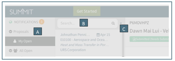 Summit Dashboard used in Bulk Operations