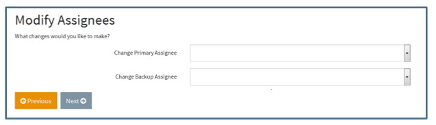 Modify Assignees