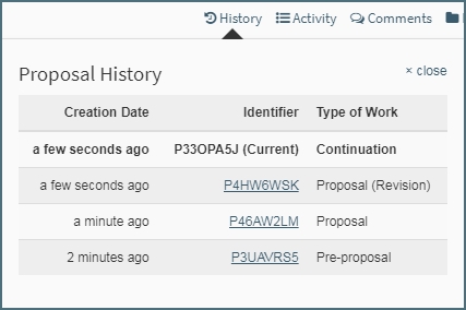 Tools History Sequence