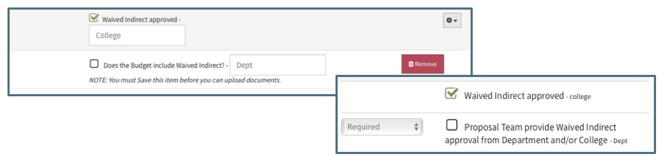 Duplicate Requirement